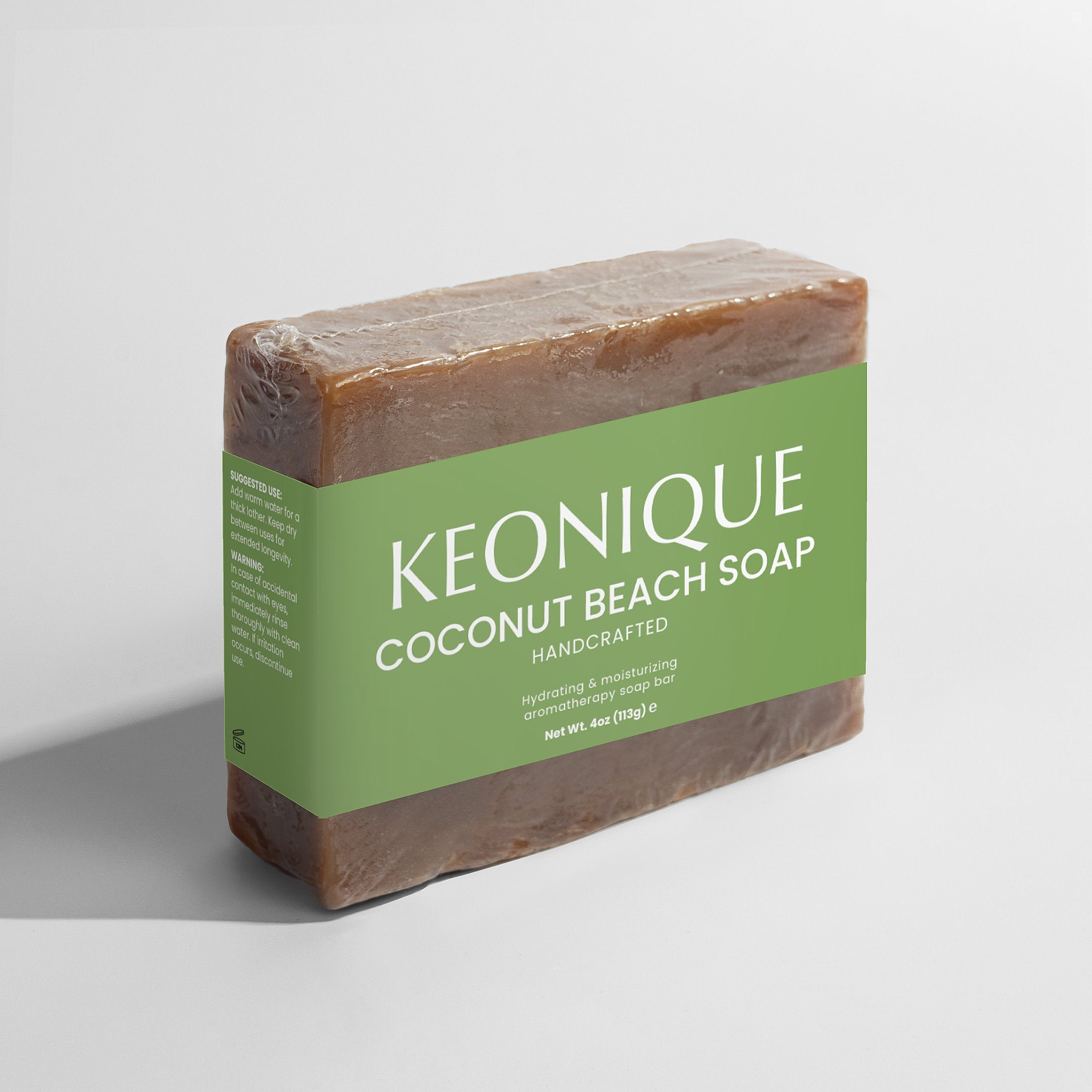 KEONIQUE Coconut Beach Soap - KEONIQUE