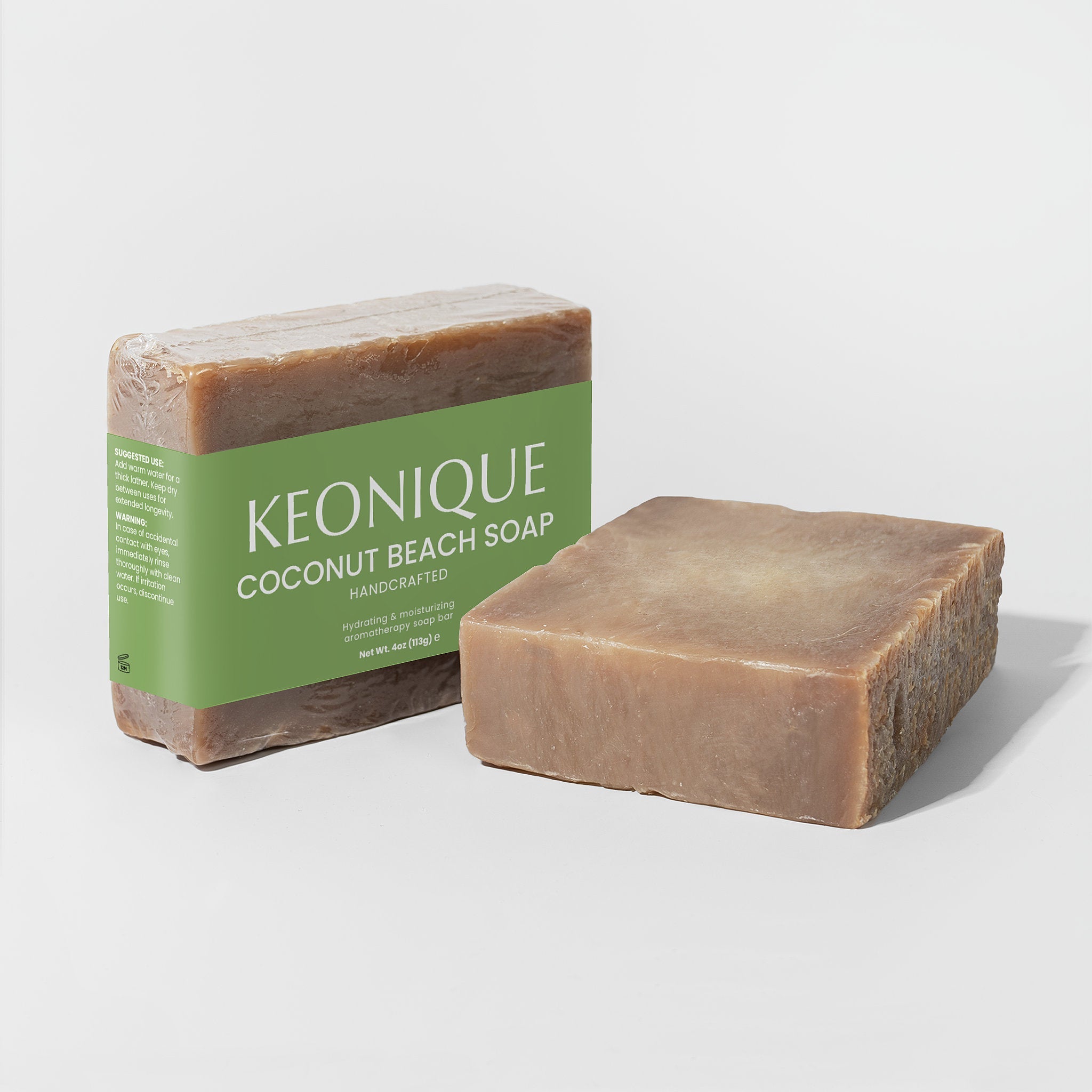 KEONIQUE Coconut Beach Soap - KEONIQUE