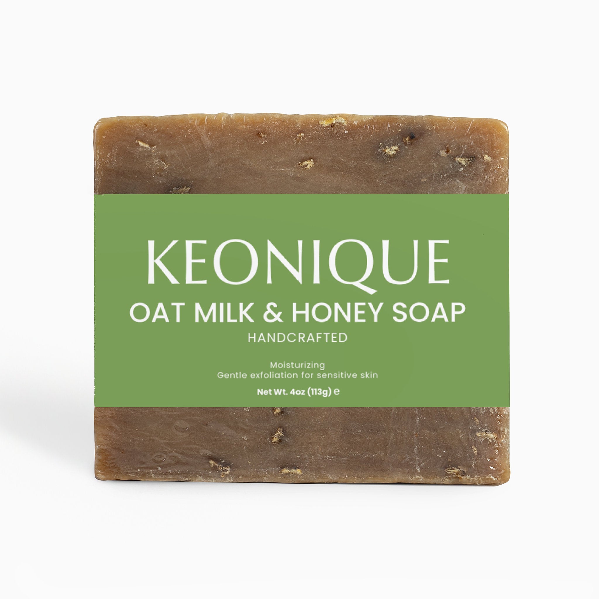 KEONIQUE Oat Milk & Honey Soap - KEONIQUE