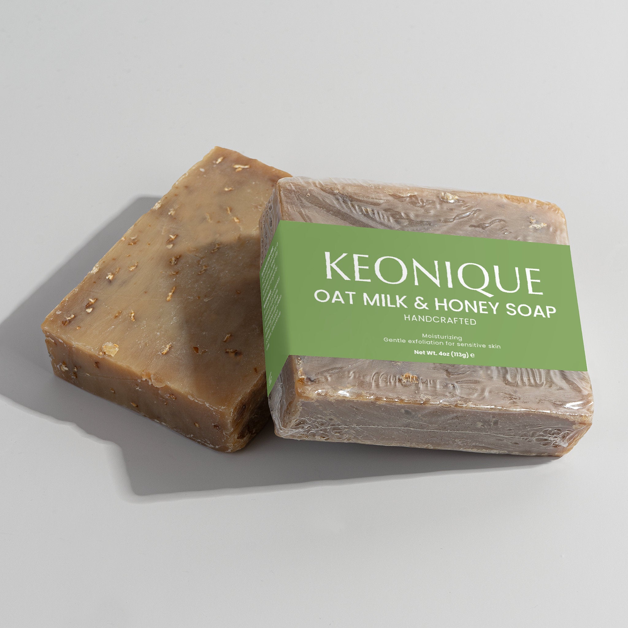 KEONIQUE Oat Milk & Honey Soap - KEONIQUE